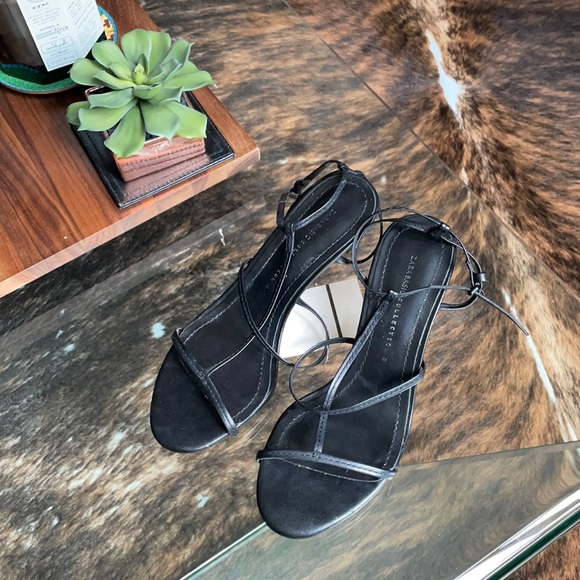 NWT Zara strappy sandals - The Row inspired